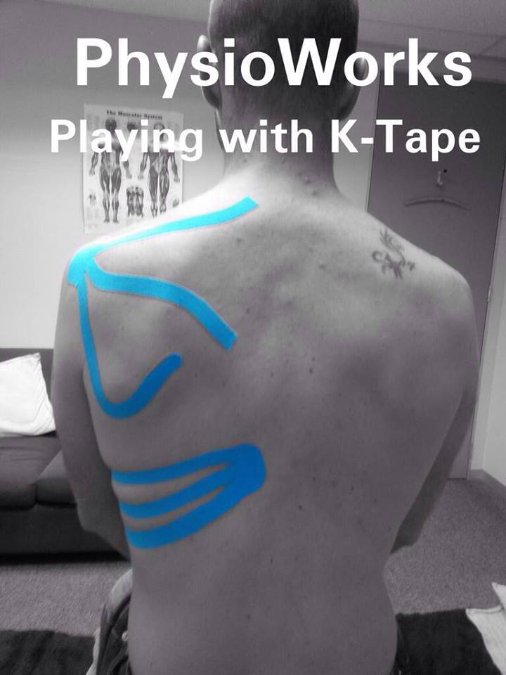 Kinesiology Tape – better known as that brightly coloured stuff you see